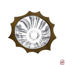 Ваза для цветов Aurum Crystal Plantica 32 см зол.