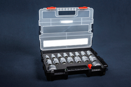 Набор коротких торцевых головок 1/2" (10-32 мм) 17 предметов Станкоимпорт TBS-17