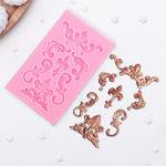 Молд силиконовый "Лепные узоры"