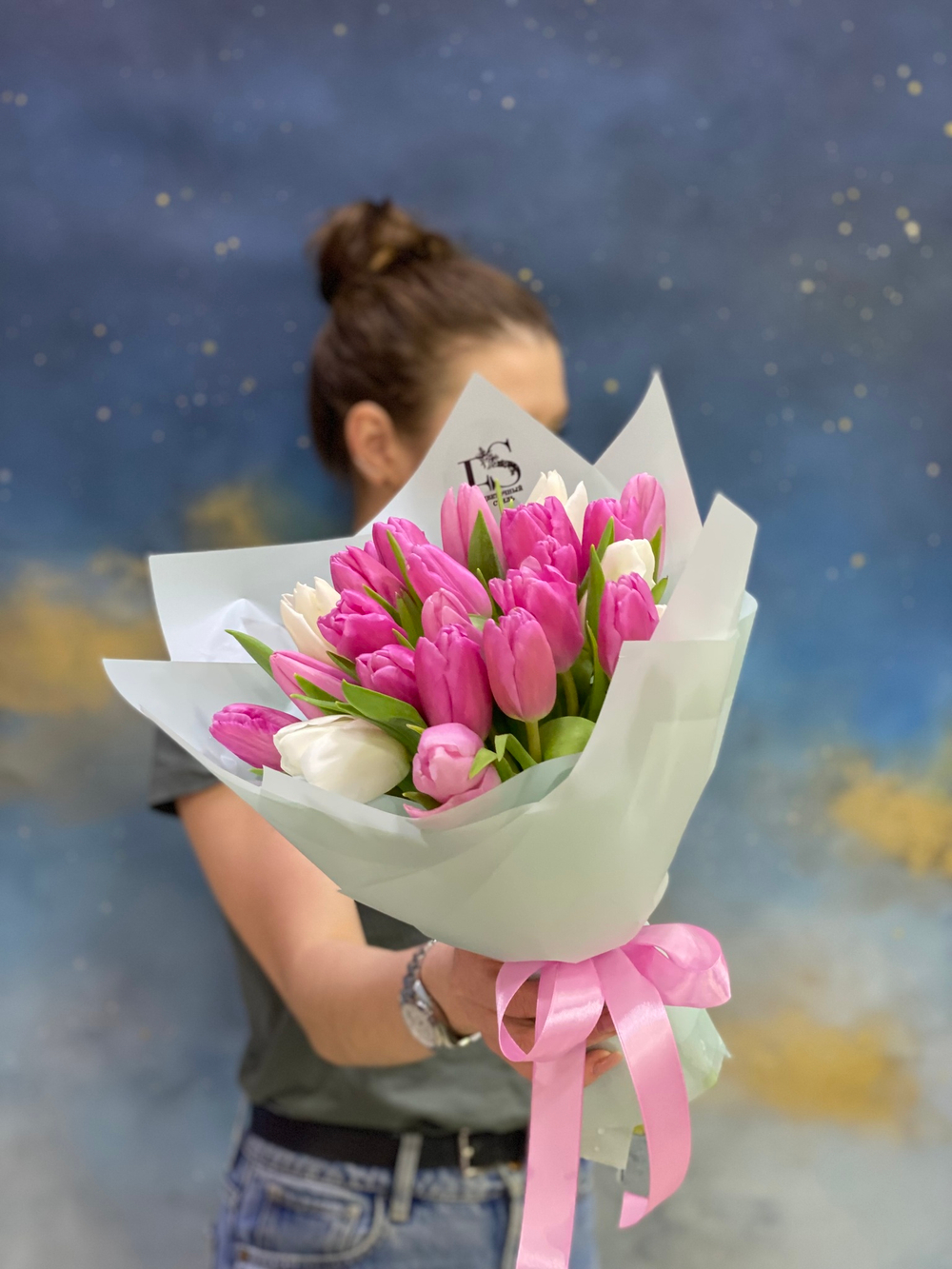 Букет № 22 из тюльпанов