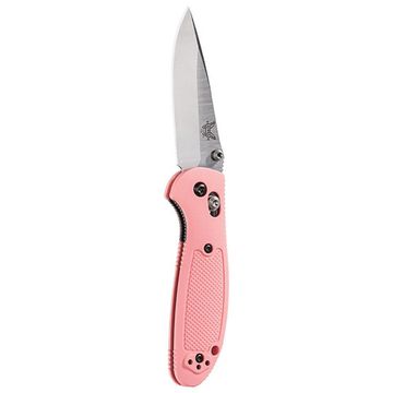 Складной нож Benchmade 556-PNK-S30V Mini Griptilian c клинком из стали CPM-S30V, рукоять Noryl GTX