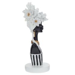 GAEM Фигурка декоративная "Африканка", L12 W11 H31 см