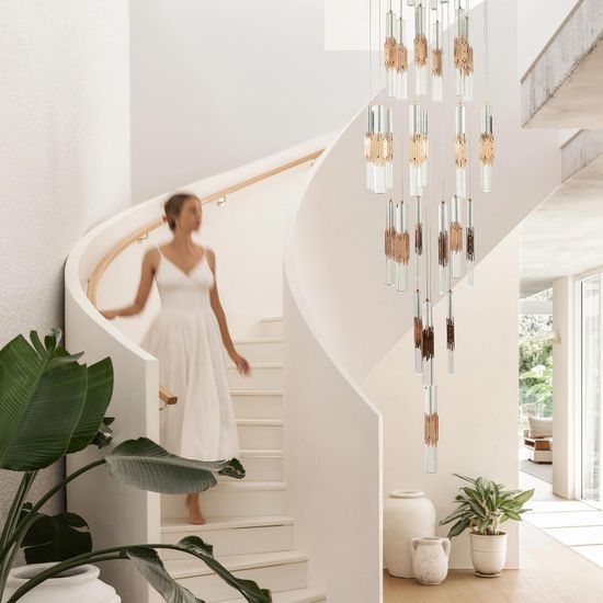 Подвесная люстра MODELUX ML.88987.28 GD