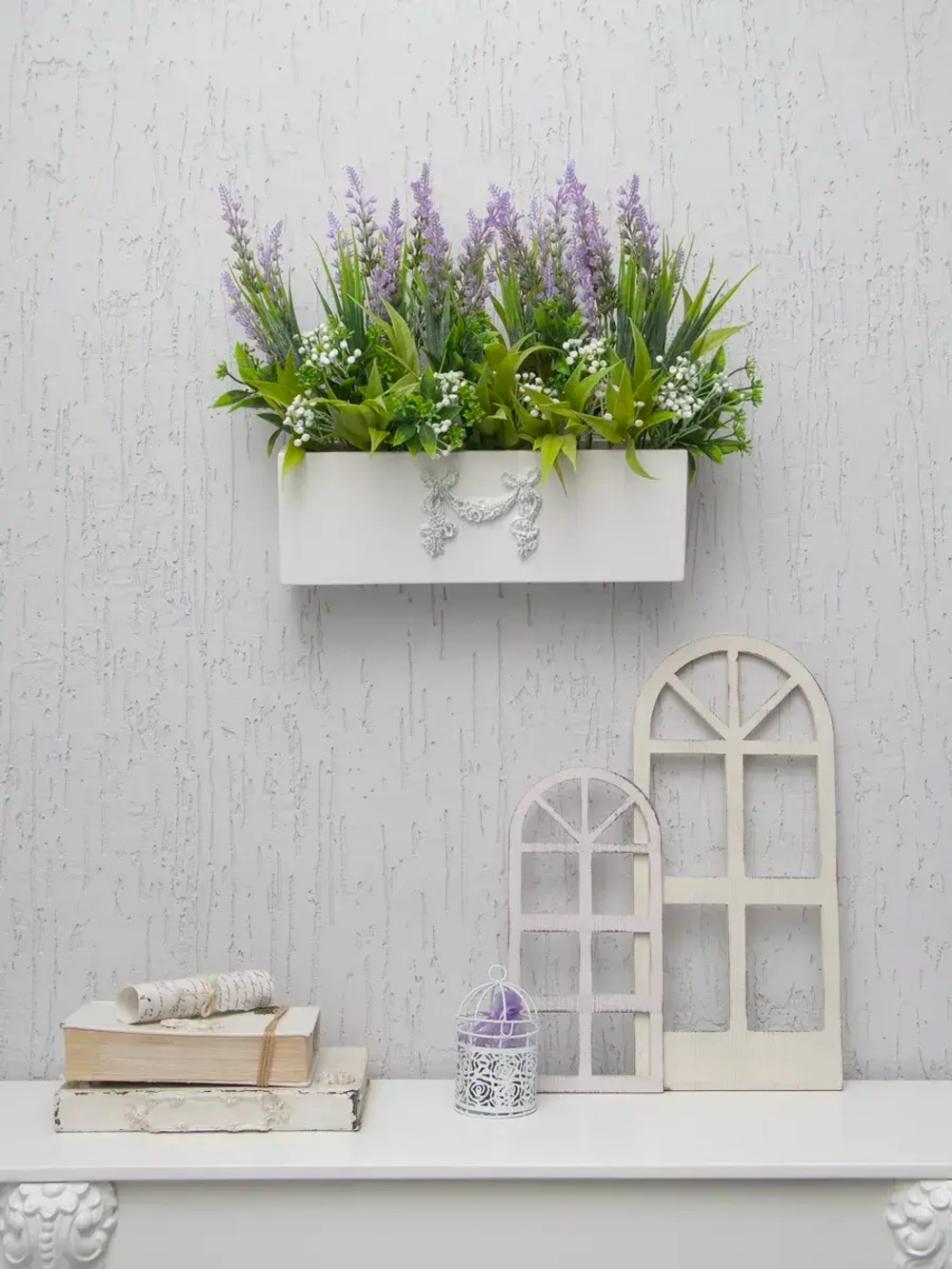 Искусственные цветы для декора в кашпо