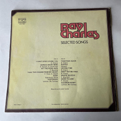 Винтажная виниловая пластинка LP Ray Charles, Selected Songs (Hit The Road Jack, Georgia On My Mind) (Болгария 1988)