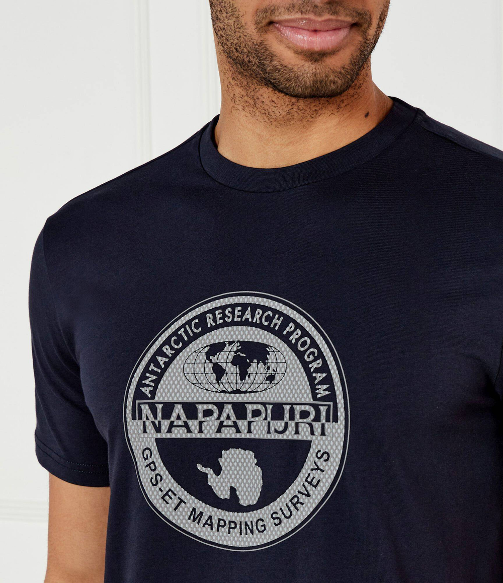 Футболка S-BOLLO Napapijri - темно-синий(NP0A4I3C)