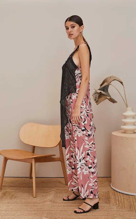 Сарафан 61694-2 Цветочный принт