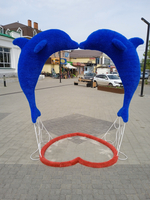 Фото зона "Дельфины"