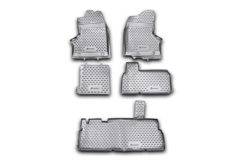 Коврики в салон для ГАЗ ГАЗель-фермер (Бизнес) 330232, 1995-, 5 шт (полиуретан) NLC.53.10.210KH