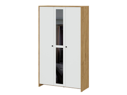 Дольче шкаф трехстворчатый / Дуб золотой/Белый