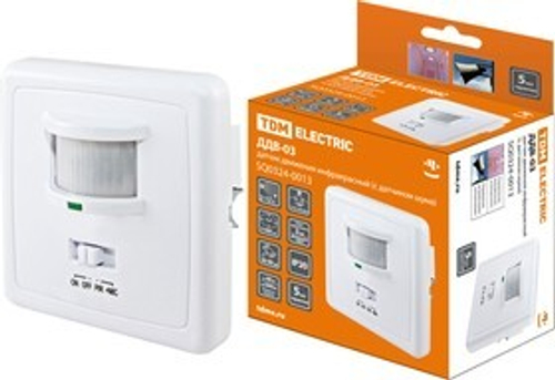 Датчик движения ДДВ-03 встраив. с датчиком звука