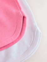 Футболка для девочки Next E65-345, 2 шт., Белый, Розовый