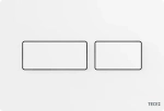 Металлическая панель смыва для унитаза TECEsolid, белая матовая