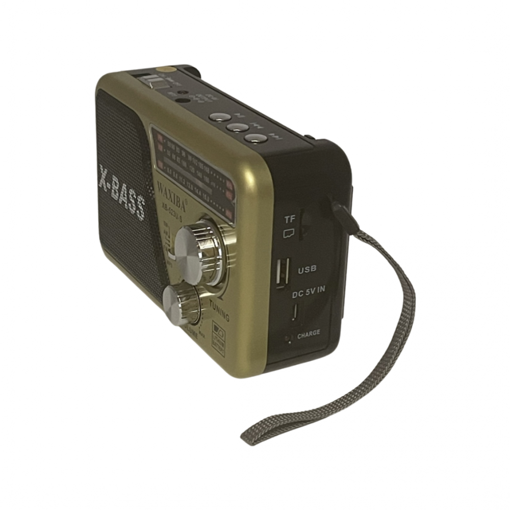 Радиоприемник Waxiba XB-523U-S MP3плеер+Solar panel