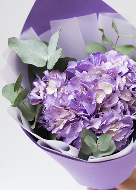 Букет с гортензией XS #5