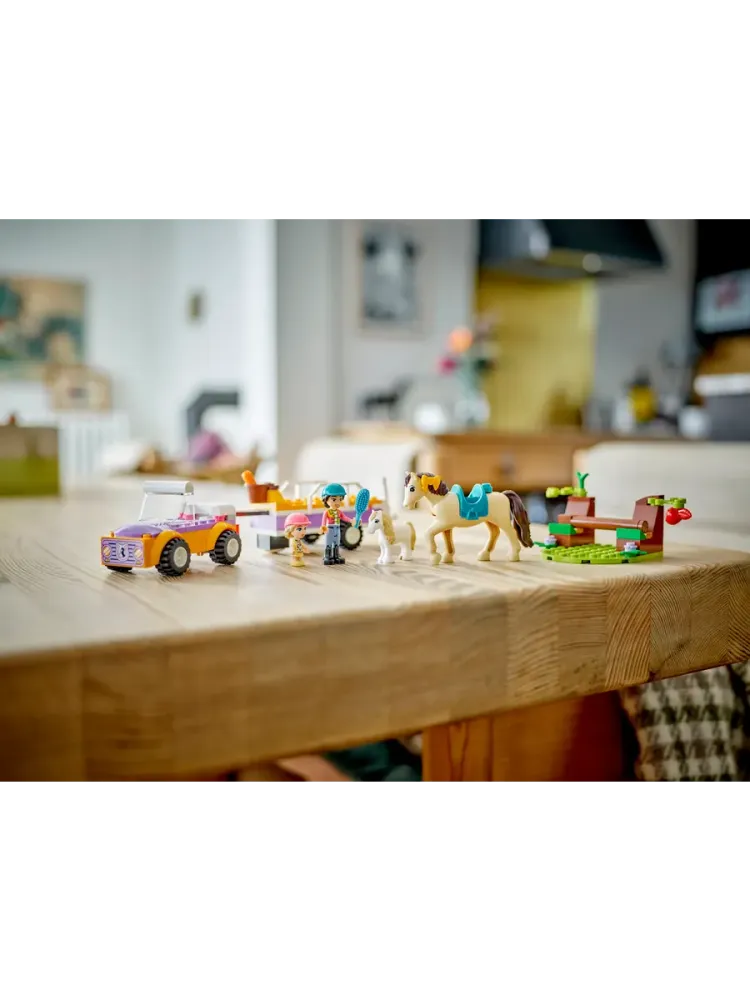 Конструктор Friends 42634 Трейлер для лошадей и пони