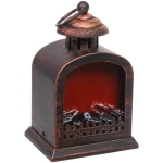 Сувенир с подсветкой «КАМИН - Вечер уюта» 15*12*23 см (питание от USB и батареек)