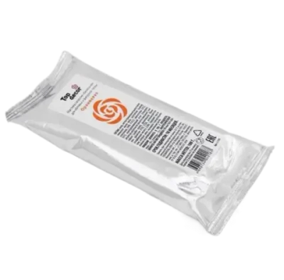 Мастика сахарная, ванильная, оранжевая, 100 г