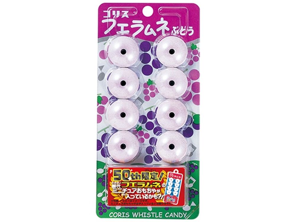 Конфета-свисток со вкусом винограда Coris, 22 гр