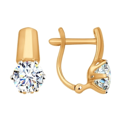 Серьги Au 585 (81020214)