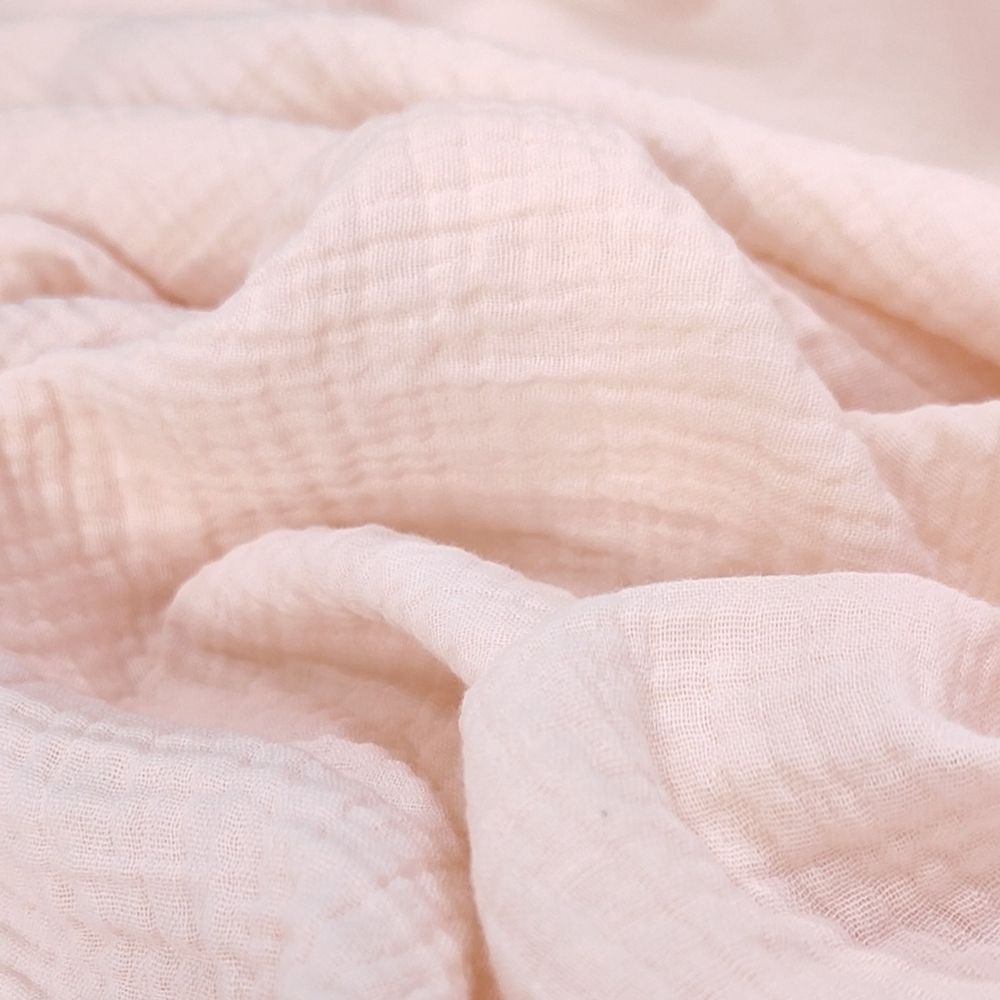 Муслин двухслойный «Топлёное молоко»