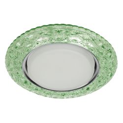 DK LD24 GR/WH Светильник ЭРА декор cо светодиодной подсветкой Gx53, зеленый