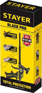STAYER Black Pro, тефлоновый пистолет для монтажной пены (06862_z02)