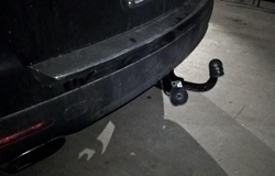 Фаркоп для Volkswagen Touareg, Porsche Cayenne 2002-2010. Тип шара: A. Нагрузки: 2000/100 кг, VW 20