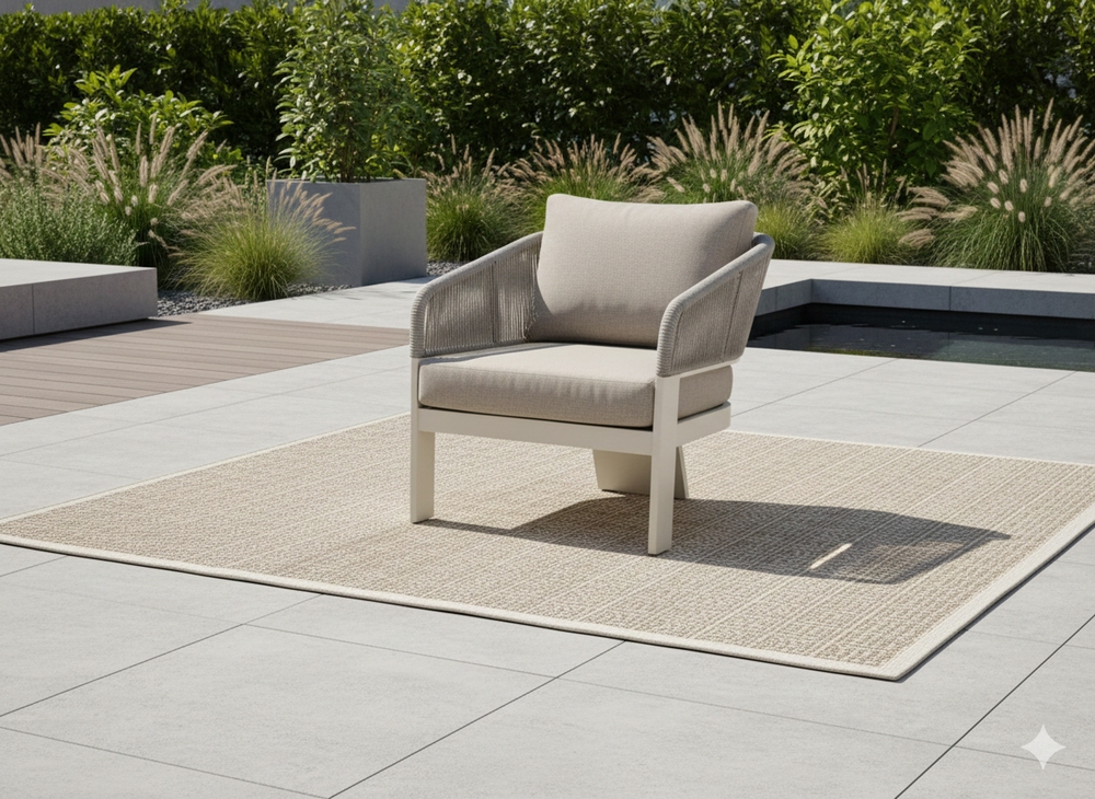 Комплект Ayca Seating Set. Алюминий, роуп, ироко. Поставка 45 дней.