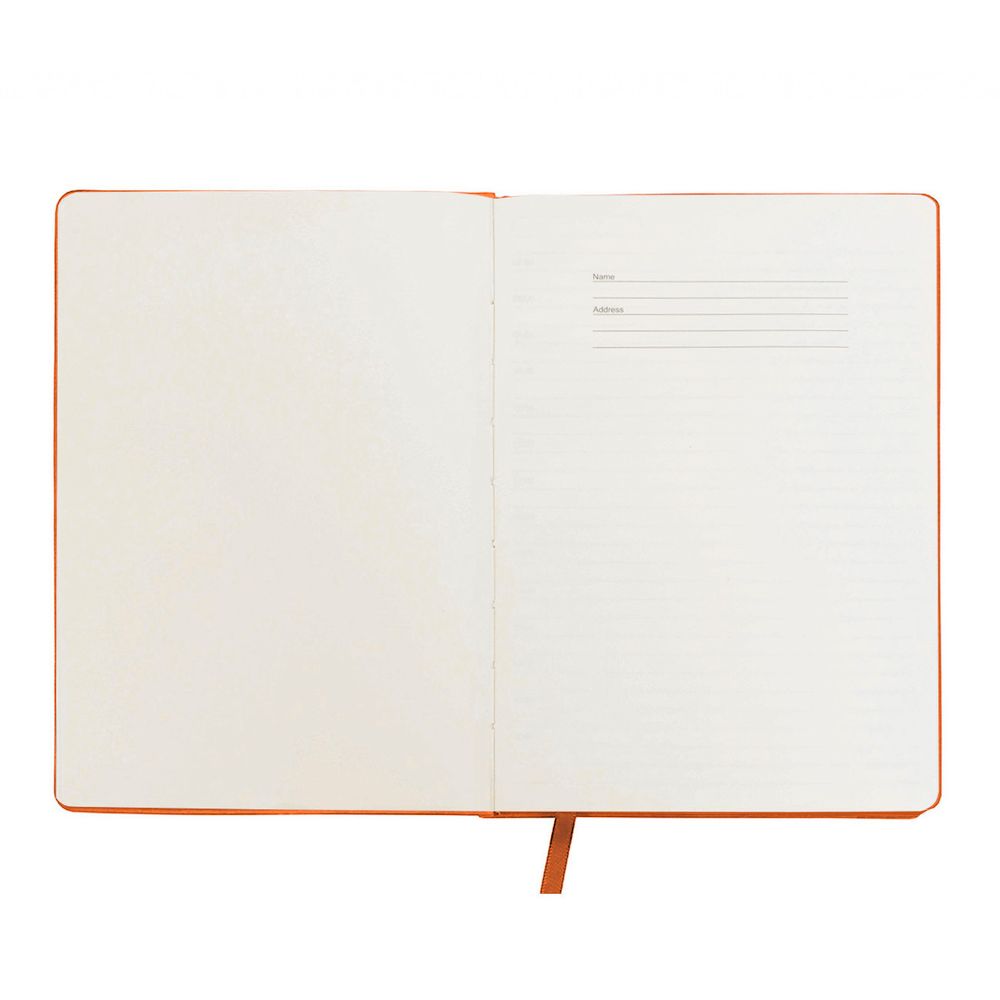 Блокнот NIKA soft touch Синий