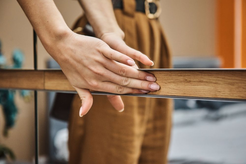 Коллекция Стокгольм Шкаф 3х створчатый Серый Графит/Графит Глянец (Набор)