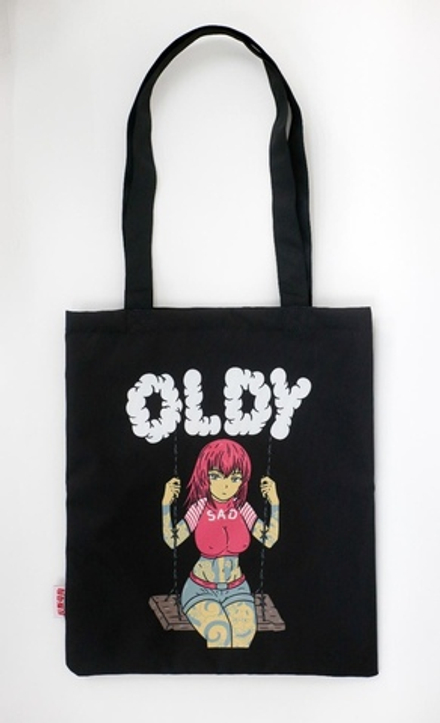 Сумка-шоппер OLDY Tattoo girl