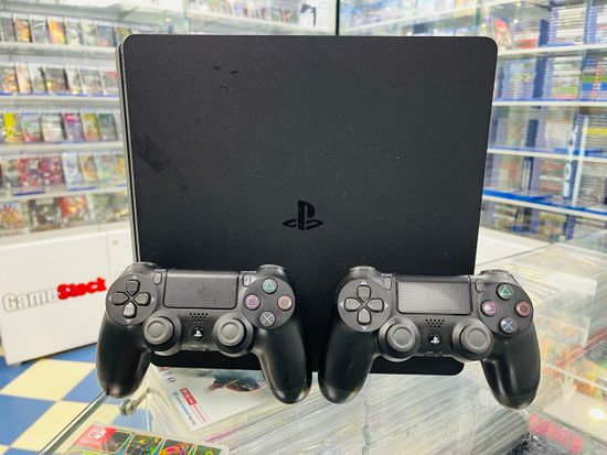 Sony Playstation 4 Slim 500GB CUH-2108A, S/N: 02274524541388319 (PS4, Б/У)