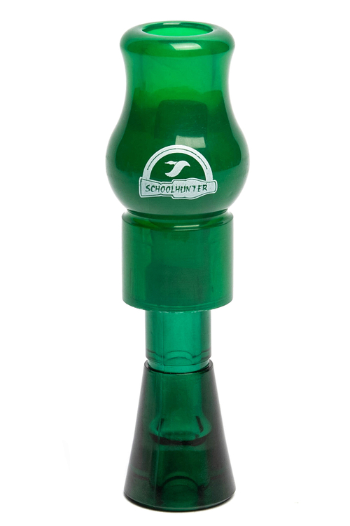 Манок на утку двухязычковый. Серия «HUNTER» зеленый