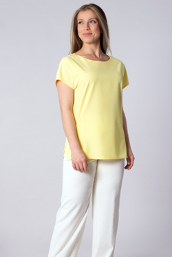 Блузка женская 3256зпа, желтый #476Жел093256зпа