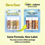 Mild By Nature, Sierra Bees™, органические бальзамы для губ, ассорти, 4 шт. по 4,25 г (0,15 унции)