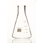 Колба коническая, 250 мл, узкое горло