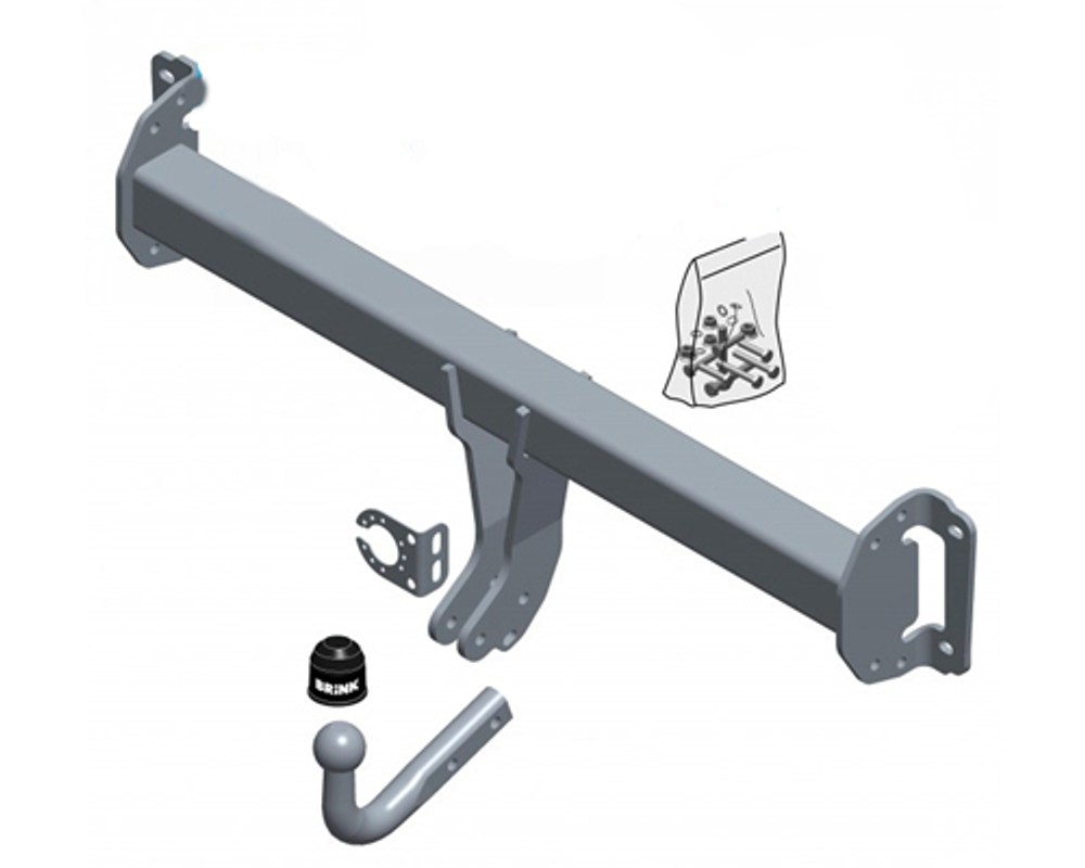 Фаркоп Brink (Thule) 648200 для Volvo XC60 17-(паспорт и сертификат в комплекте)(без электрики)
