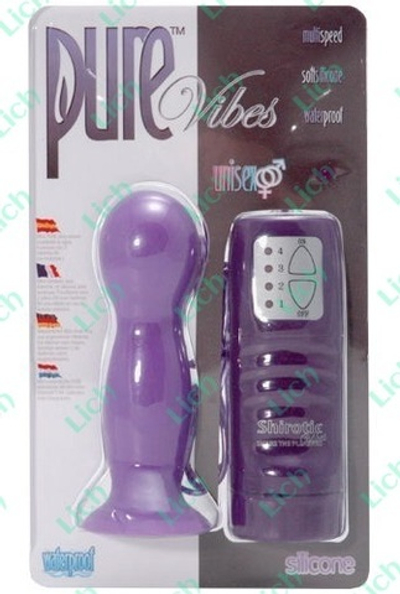 Водонепроницаемая анальная пробка *PURE*