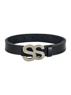 Узкий ремень SUMARA с серебряной пряжкой