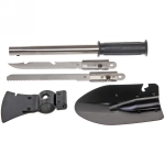 Набор туристический 4 предмета, лопата, топор, нож, пила, в чехле 1900