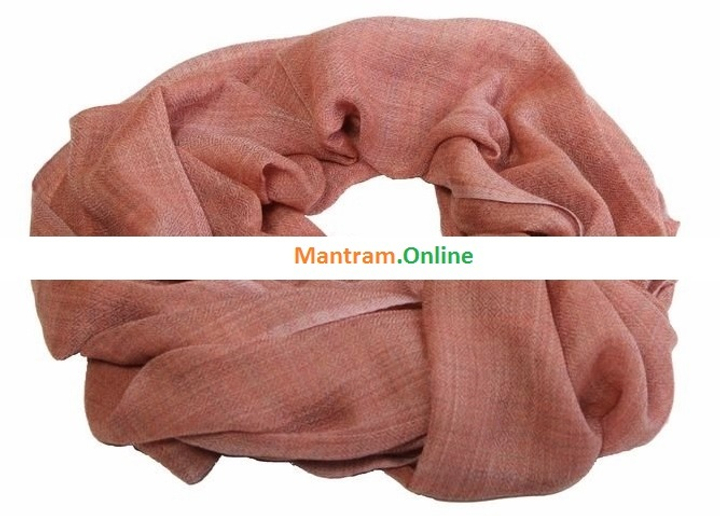 Палантин с потайным рисунком шерсть шелк 65 х 180 см 2000000160283