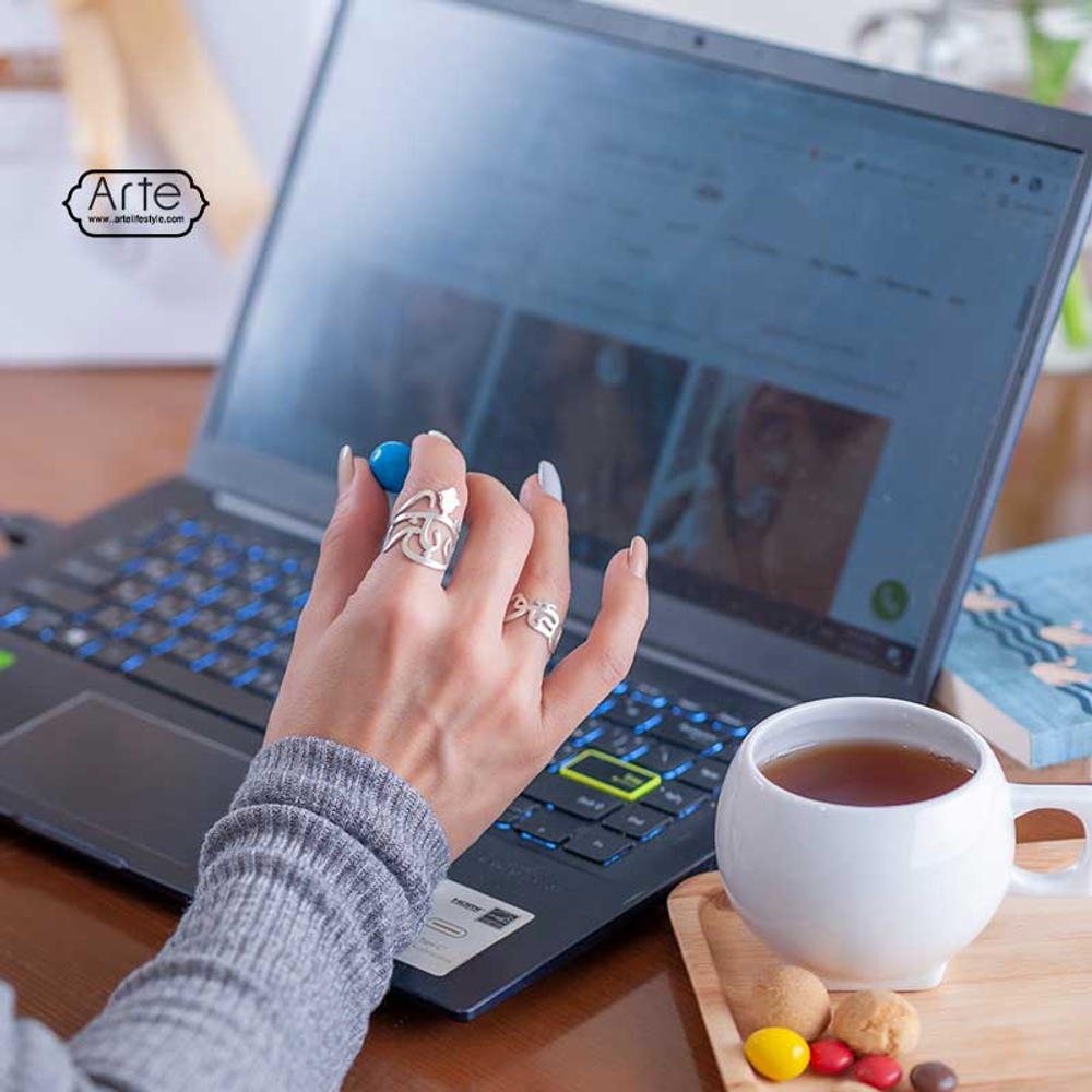 Серебряное кольцо Arte Esh Bazi 20220577 Иран