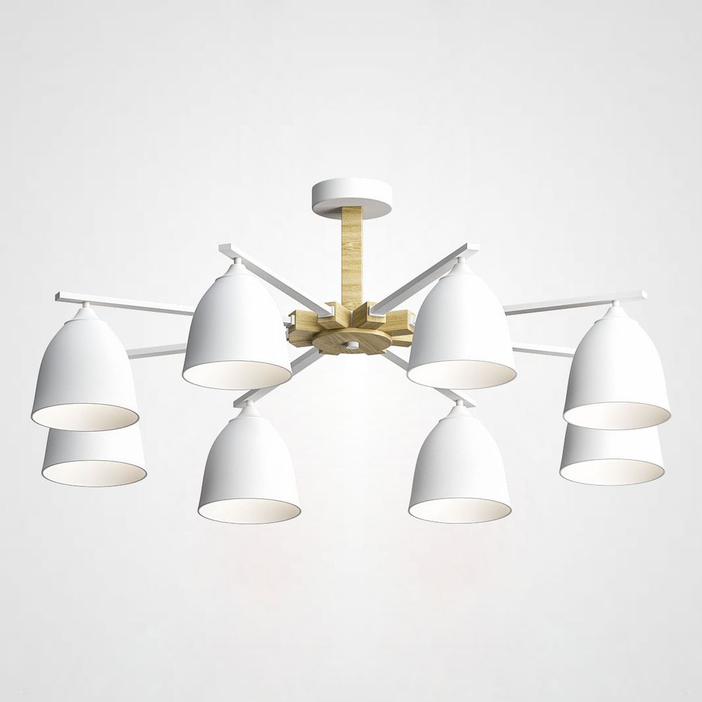 Потолочная Люстра Noa 8 White By Imperiumloft