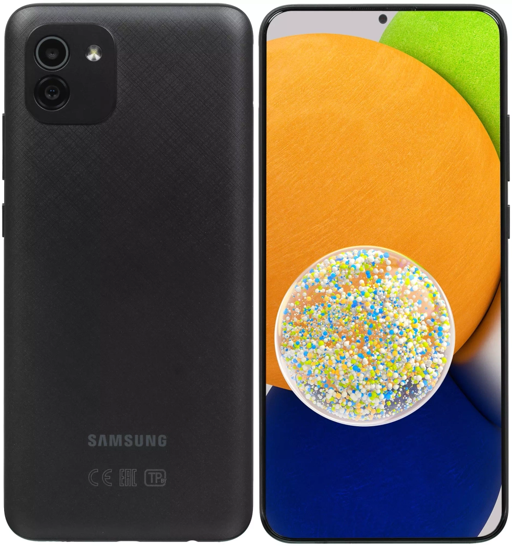 Смартфон Samsung Galaxy A03 SM-A035 3/32GB черный