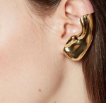 Серьга-кафф, Золотой