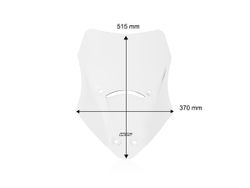 DU036T WRS TOURING CLEAR WINDSCREEN (MTS V2)