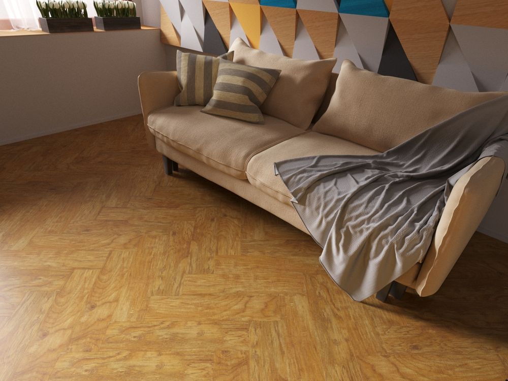 Виниловый пол FineFloor Craft Short Plank DryBack FF-067 Пекан Барроу