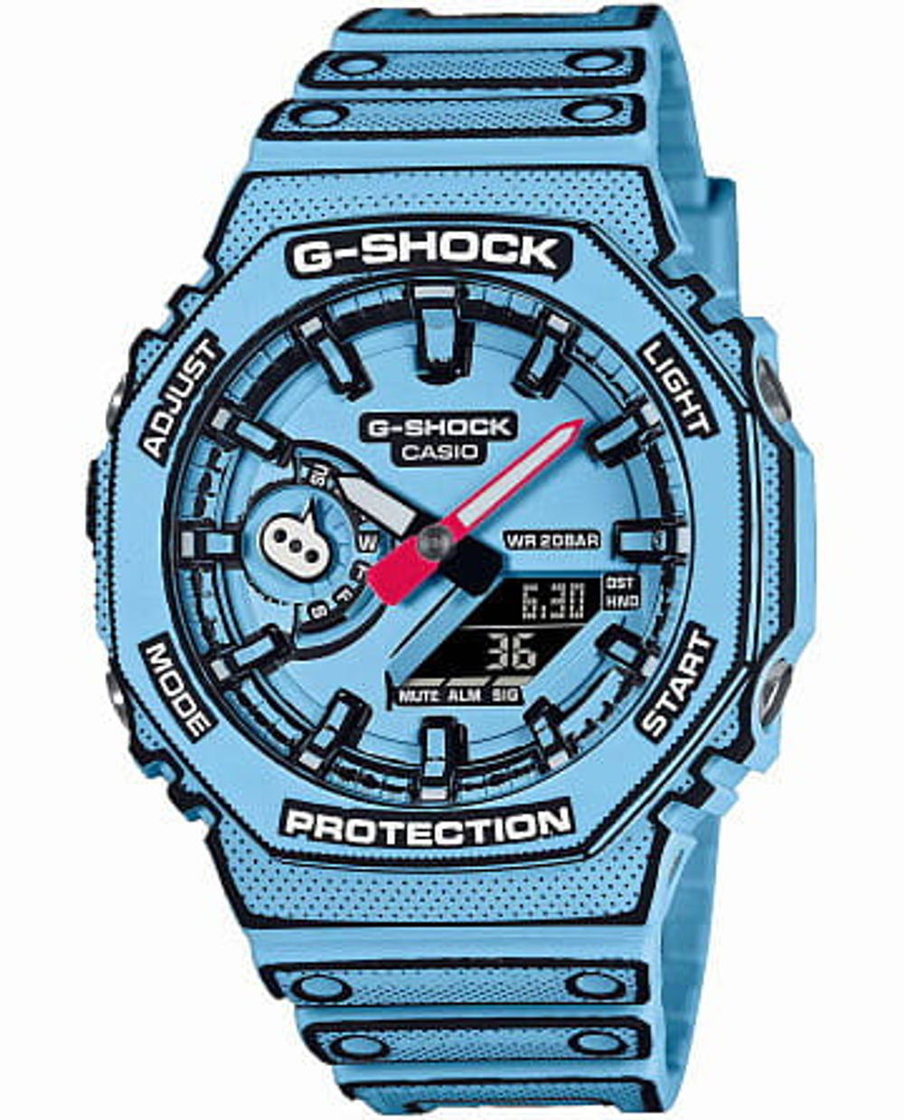 Часы Casio G-Shock GA-2100MNG-2A