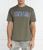 Футболка MAGLIETTA Versace Jeans Couture - хаки(76GAHG01CJ00G)